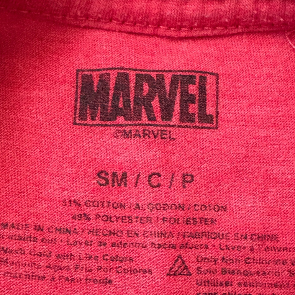 Boy’s Marvel Tees, size small - Picture 2 of 3